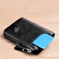 thumbnail image 4 of Stylish RFID Blocking Wallet for Men - Secure Card Holder with Technology - Fashionable Leather Billfold and Daily Use Zipper Purse for Convenient Storage, 4 of 5