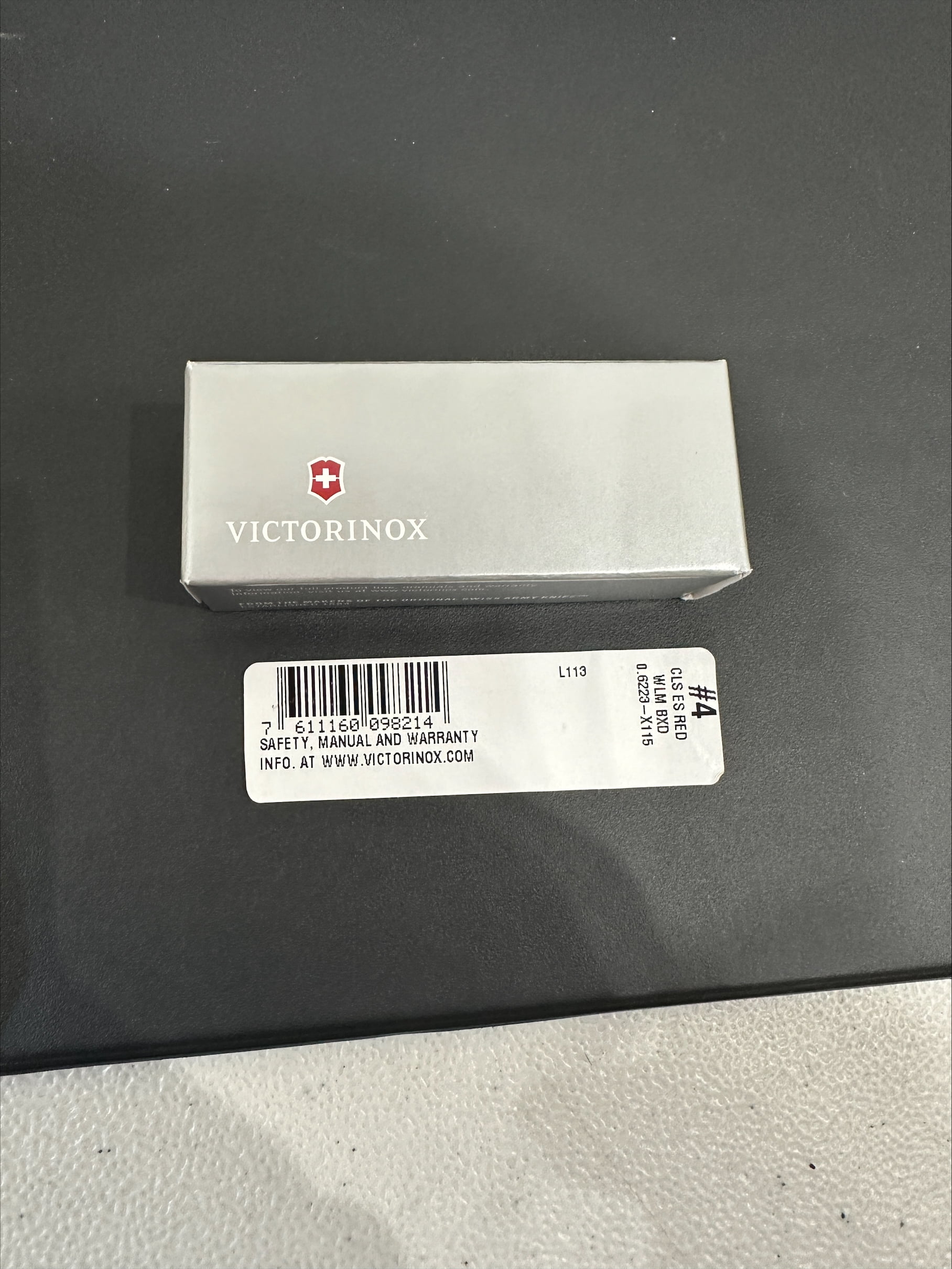 (3 pack) Victorinox Classic SD Swiss Army Knife 58 mm 7 Function Pocket Knife Red
