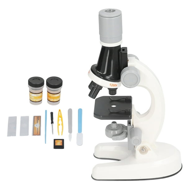 Mini Microscope Portable 60x-120x Microscope de Poche Led Microscope  Optique Enfant Cadeau