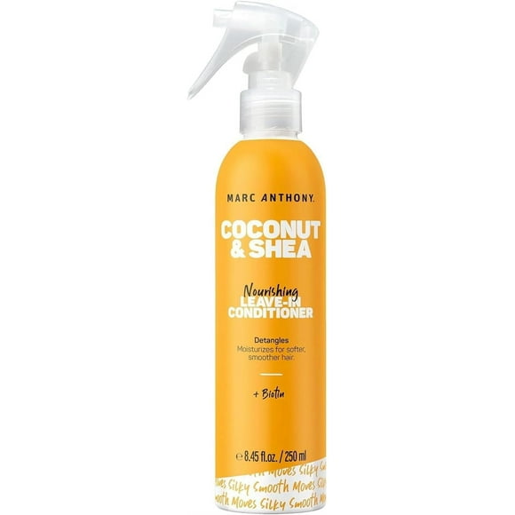 Marc Anthony Coconut Oil & Shea Butter Leave In Deep Conditioner for Breakage & Frizz, 250 ml