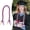 Purple, variant on Zoowood Graduation Cords Class of 2026 Double Layered Ribbon Flower Wreath Honor Cords with Double Bows Purple