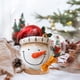 thumbnail image 1 of Decoración Festiva para La Mesa Navideña con Figuras de Muñecos de Nieve Que Añaden Alegría Navideña. Ideal para Centros de Mesa, Repisas y Arreglos Festivos., 1 of 6