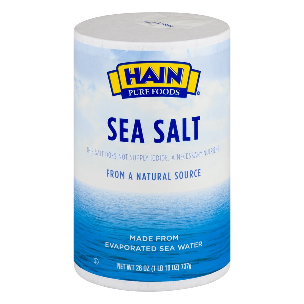 Hain Sea Salt, 26 oz by The Hain Celestial Group, Inc.