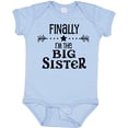 thumbnail image 3 of Inktastic Finally I'm the Big Sister Girls Baby Bodysuit, 3 of 5