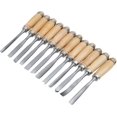 thumbnail image 3 of 2025 Wood Carving Hand Chisel Set, Woodworking Gouges Tool 12 in 1, 3 of 5