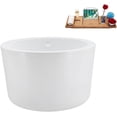 thumbnail image 2 of 41" Streamline N3760WH Soaking Freestanding Tub and Tray With Internal Drain, 2 of 7