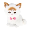 thumbnail image 1 of STARTIST Cute Neko Figurine Lucky Cat Car Home Decoration Yellow Ear Cat, 1 of 9
