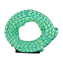 Full Throttle 340900-400-999-21 Heavy Duty Tow Rope for 4-Rider Tubes - 60', Green/Blue