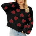 thumbnail image 5 of BJUTIR Womens Pullover Sweaters Women'S Valentine'S Day Cute Love Pattern Knit Sweater Soft And Smooth Beautiful Sweater, 5 of 8