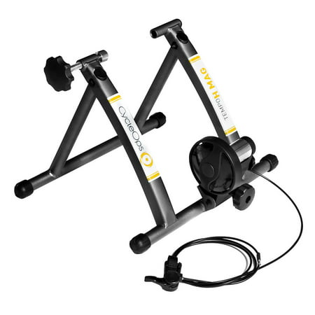 CycleOps Tempo H Mag Indoor Foldable Bicycle Stand Cycling Resistance (Best Virtual Bike Trainer)