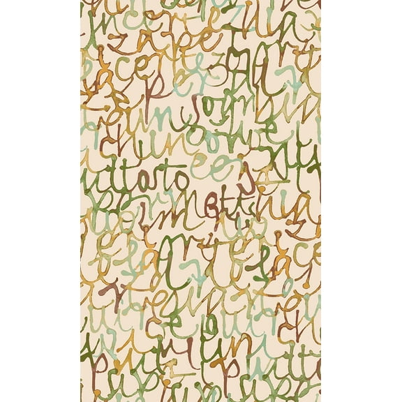 Earthy Beige Abstract Prints Geometric Wallpaper, Double Roll, 57 sqft