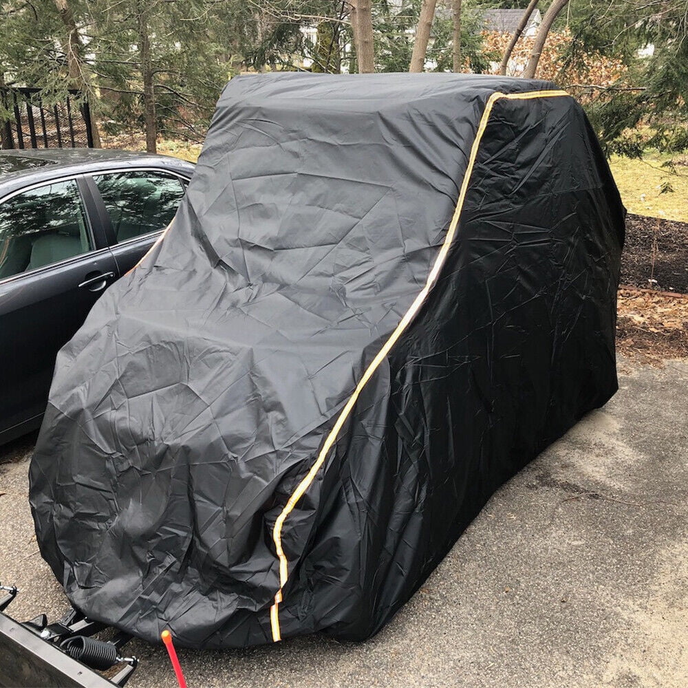 KEMIMOTO UTV Cover, All-Weather Protection Ranger Cover Heavy Duty Oxford Cloth Compatible with Polaris Ranger Kawasaki Mule Honda Pioneer Yamaha Wolverine CFMOTO UFORCE 2-3 Seaters Large