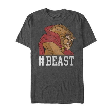 Disney Beauty And The Beast Hashtag #Beast Mens T-Shirt - Fifth