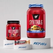 BSN SYNTHA-6 Whey Protein Powder, Milk Isolate Protein Powder with Micellar Casein, Blueberry Pancake, 28 Servings (Packaging May Vary)