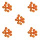 thumbnail image 1 of Monstrate 10pcs 3cm Wicker Rattan Balls Xmas Crafts Party  Wedding Decorative Type2, 1 of 1