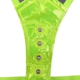 thumbnail image 5 of 2X Chaleco Reflector, Ajustable, Chaleco de Alta Visibilidad, Chaleco de Seguridad con 8 Lámparas LED, Verde, 5 of 5