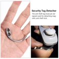 thumbnail image 4 of 3 uds ganchos magnéticos alarma gancho para llave separador magnético removedor accesorios Mini gancho separador etiqueta gancho Pin abridor llave, 4 of 5
