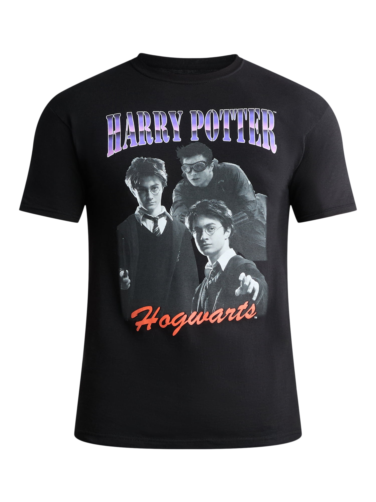Harry Potter Men's and Big Men's Graphic Tee with Short Sleeves, Sizes S-3XL