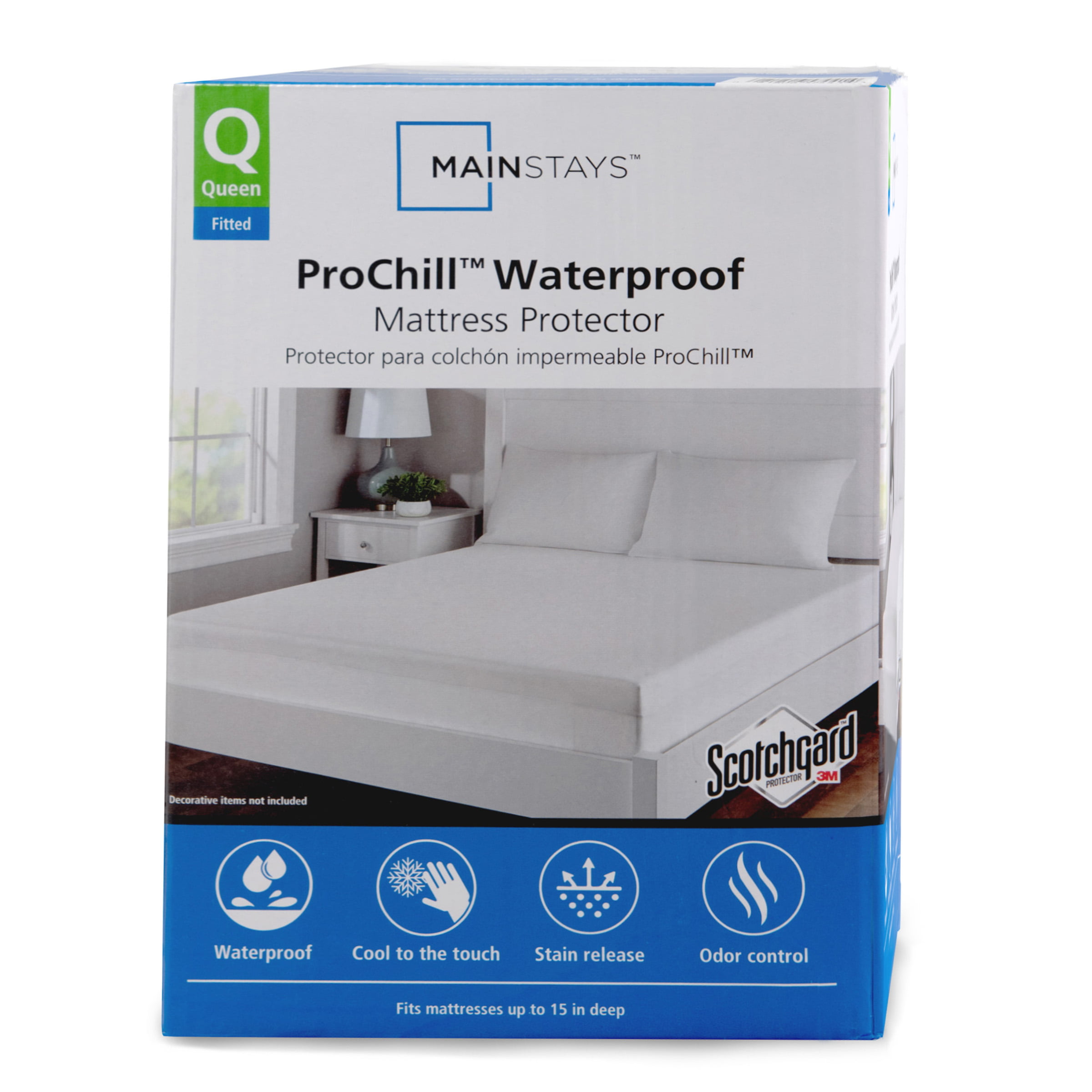 Premium Cotton Quilted Fitted Mattress Protector All Sizes Available! 
