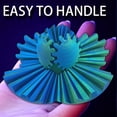 thumbnail image 4 of Juguete antiestrés con forma de cubo o bola giratoria con impresión 3D: perfecto para el estrés y la ansiedad, juguete antiestrés relajante, juguete de escritorio, ideal para necesidades sensoriales, 4 of 8