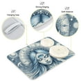 thumbnail image 4 of Woman with Third Eye and Planet Dish Drying Mat 16x18 Absorbent Microfiber Draining Rack Pad for Kitchen Counter Sink, 4 of 8