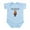 Sky Blue, variant on CafePress - Born With The Basketball Gene Body Suit - Baby Light Bodysuit, Size Newborn - 24 Months