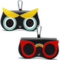 thumbnail image 1 of Estuche para gafas de sol para mujer Estuche para gafas de cartón animal Estuche para gafas de cartón animal con hebilla de seguridad y gancho Estuche para gafas de viaje, 1 of 4