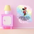 thumbnail image 3 of Watercolor Decal You Can Fill The World With Sunshine Living Room Wall Decal for Family Polka Dot Girly Outfit Colorful Design Cute Themed Room Décor - Size: 8 In x 10 In, 3 of 5