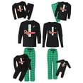 thumbnail image 1 of Awkward Styles Family Christmas Pajamas Set Green Santa Claus Matching Sleepwear, 1 of 7