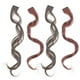 thumbnail image 1 of 4pcs niña piezas de pelo largo rizado piezas de extensión de pelo resaltar peluques, 1 of 5