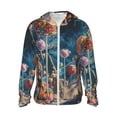 thumbnail image 1 of Fotbe Starry Sky Planet Lollipop Chaqueta con Protección Solar UPF 50+ para Hombre y Mujer, Camisa con Capucha y Bolsillos-Medium, 1 of 7