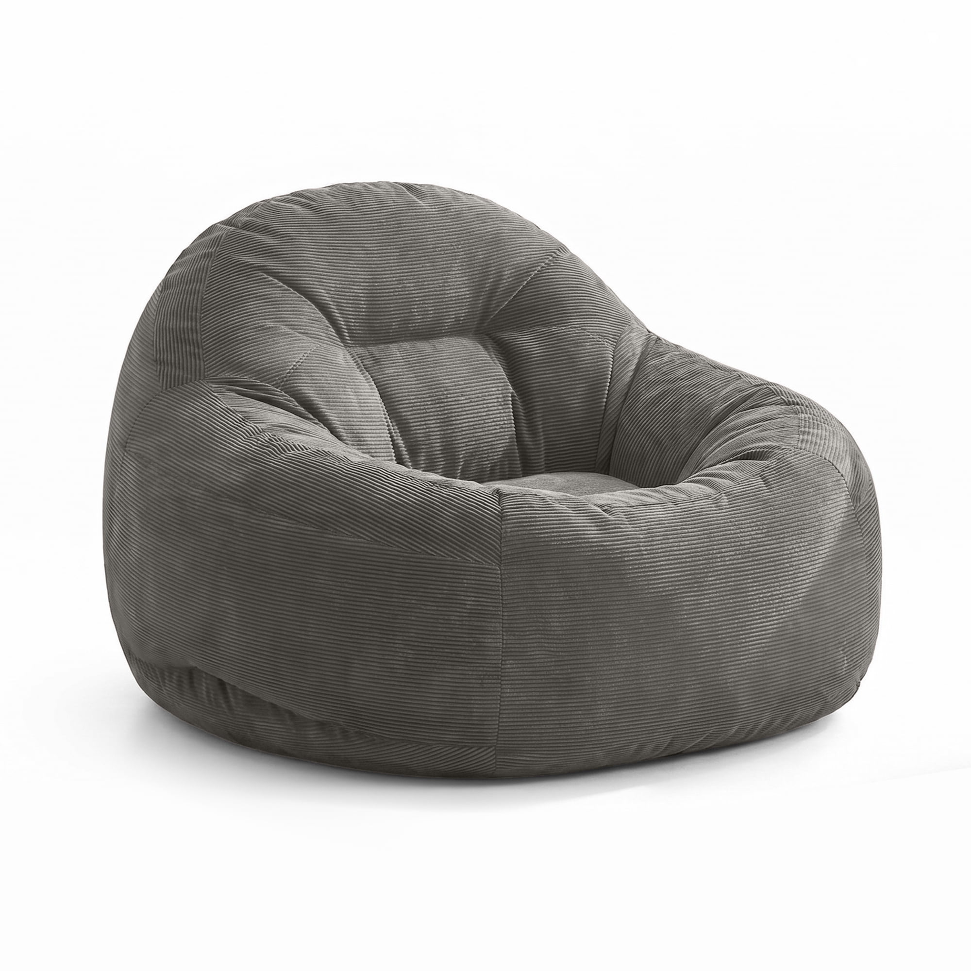 Bean Bag Chair with Filler, Bean Bag Sofa with Tufted Soft Stuffed Filling, Fluffy and Lazy Sofa, Comfy Cozy BeanBag Chairs with Memory Foam for Dorm, Apartment, Living Room