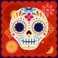 thumbnail image 2 of Barnes, Victoria 15x15 Black Ornate Wood Framed with Double Matting Museum Art Print Titled - Calaveras II, 2 of 4