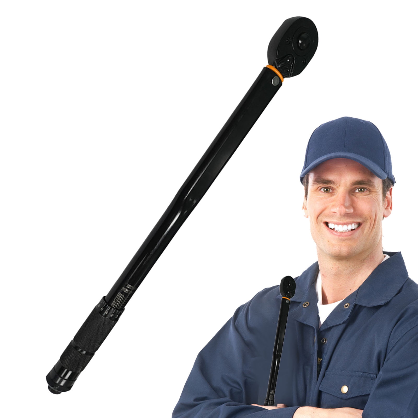 Torque Wrench for Car Wheels, Adjustable Quick Release Torque Wrench, Portable Hand Tool, Multifunctional Torque Wrench for Car Repair