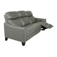 thumbnail image 4 of Milos 83" Zero Gravity Power Reclining Sofa in Light Gray Leather, 4 of 19