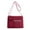 Red, variant on Zmeidao Women Shoulder Handbag Multiple Pockets Bag Ladies Crossbody Purse Fashion Nylon Top Handle Satchel