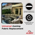 thumbnail image 3 of ALEKO 13'x10' Retractable Awning Fabric Replacement, Ivory Color, 3 of 10