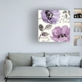 thumbnail image 2 of Trademark Fine Art 'Floral Waltz Plum II' Canvas Art by Pela Studio, 2 of 4