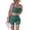 A1 Blackish Green, variant on Women 2 Piece Workout Sets Seamless Ribbed Crop Tank High Waist Shorts Yoga Outfits Yoga Outfit Biker Shorts Leggings Sports Bra Gym Fitness Clothes Tracksuit Gym Active Wear Outfits Brown