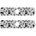 thumbnail image 2 of Coolnut Black Cats and Fish 2PCS Faucet Absorbent Mat Kitchen Faucet Sink Splash Guard Microfiber Cloth Faucet Splash Catcher Water Absorbent Mat, Faucet Mat for Kitchen Sink 14x5in, 2 of 7