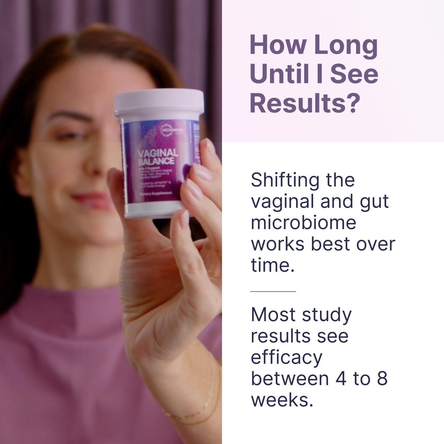 Microbiome Labs Vaginal Balance - Vaginal Probiotics for Women with Lactobacillus Gasseri - Feminine Care to Encourage pH Balance for Women, Reduce Discomfort & Support Gut Health (60 Capsules)