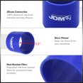 thumbnail image 2 of AJP Distributors Upgrade JDM Sport Universal Replacement 3.5" Inch ID Straight Silicone Coupler Hose Tube Pipe High Temperature Forced Induction Turbo Intercooler Intake Piping Blue, 2 of 4