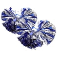 thumbnail image 1 of 2pcs Reusable Cheerleading Hand Flower Ball Cheering Squad Cheering Pompom for Sports Game, 1 of 6