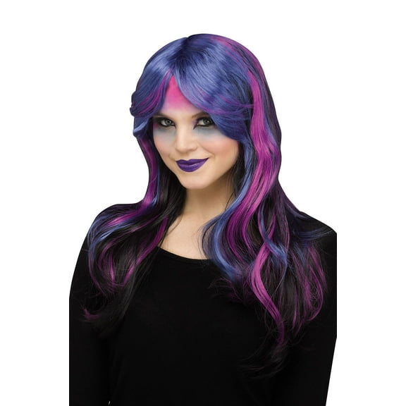 Fantasy Unicorn Adult Wig (Dark)