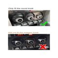 thumbnail image 3 of 3pcs Car Center Console Air Ac Knob Volume Rings Trim Cover Button For Brz 86 Gt86 2013-2020 Red, 3 of 5