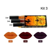 Niceface Waterproof Matte Metallic Lipstick Long-lasting Nutritious Liquid Lips 3Pcs/set (3)