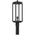 thumbnail image 2 of Possini Euro Design Atkins 23 1/4" High Modern Outdoor Post Light Fixture Pole Porch Edison Bulb Matte Black Die Cast Metal, 2 of 6
