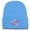 Sky Blue, variant on Summer Sales Under $5 Bronze Warm Hat GIJNRIUIUA Breast Cancer Awareness Ribbon Embroidered Long Beanie Hijab Cap
