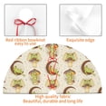 thumbnail image 4 of Picia Frogs Print Christmas Tree Skirt , Christmas Tree Skirt Ornaments for Merry Christmas Holiday Party Decorations Indoor Outdoor-36", 4 of 7