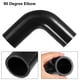 thumbnail image 4 of Juego de manguera de silicona 38mm 1.5 ID 90 grados Codo negro para coche Unique Bargains con 4 abrazaderas, 4 of 6